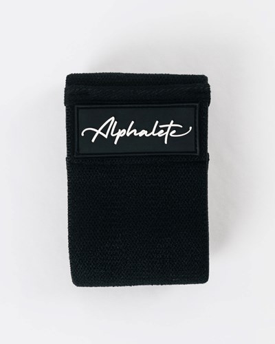 Black Alphalete Alphalete Glute Band | MCIUBF903