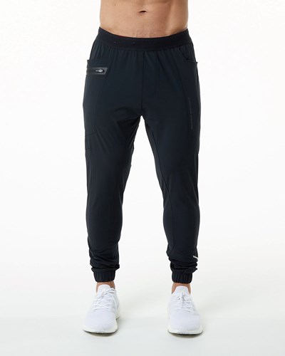 Black Alphalete Woven 4-Way Stretch 29" Pant | YIDKNF745