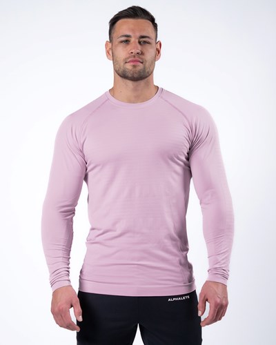 Bloom Alphalete High Performance Seamless Long Sleeve Tee | EQZDVA310