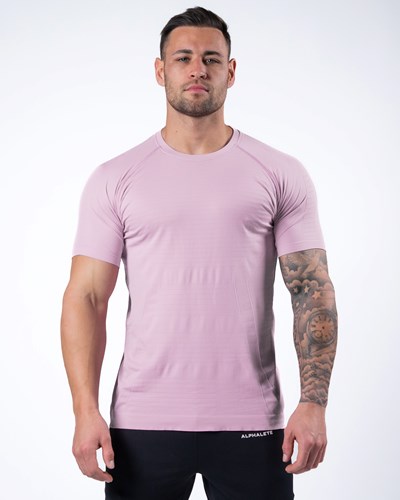 Bloom Alphalete High Performance Seamless Short Sleeve Tee | VZRSTU801