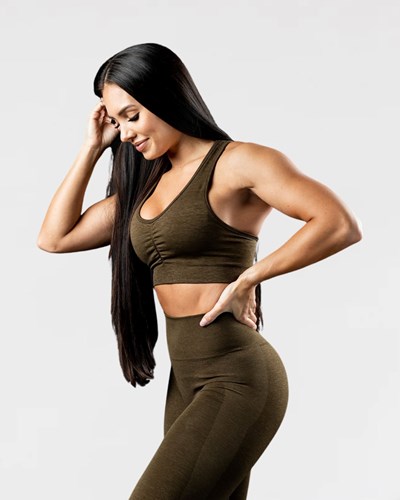 Canteen Alphalete High-Impact Seamless Sports Bra | HJWTFQ019