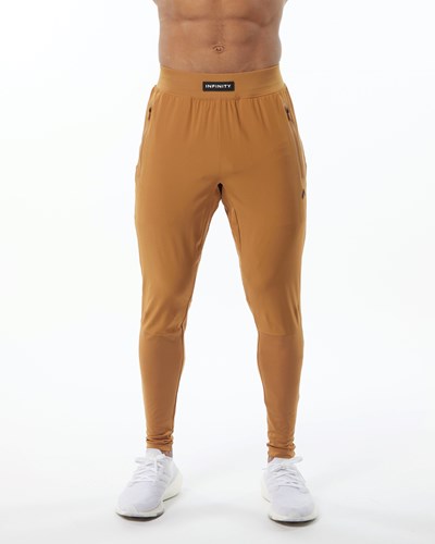 Chestnut Alphalete Woven 4-Way Stretch 29" Pant | GLXISY751