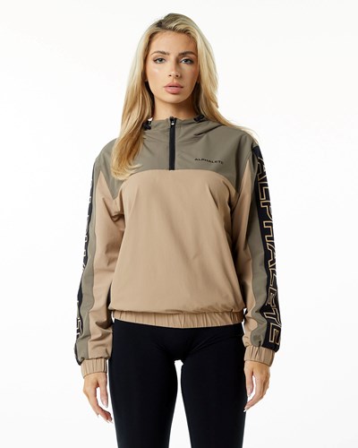 Desert Safari Alphalete Woven Performance Jacket | EXKRSH640