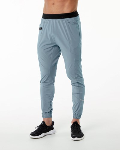 Fog Blue Alphalete Lightweight 4-Way Stretch 29" Training Pant | TEGLRO126