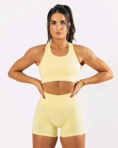 Lemonade Alphalete High-Impact Seamless Sports Bra | WABHGV913