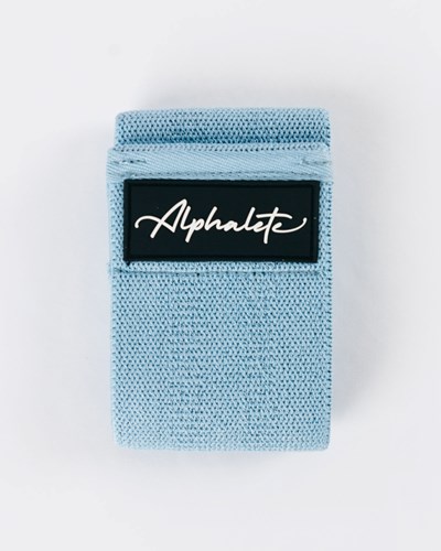 Light Blue Alphalete Alphalete Glute Band | MXUQSH210