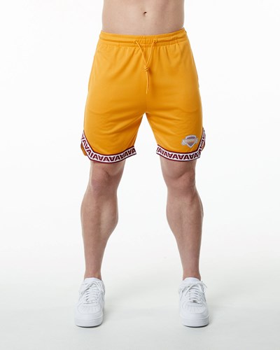 Marigold Alphalete Jersey Knit Short | YCQDXS301