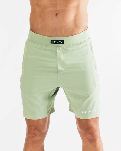 Meadow Alphalete Woven 4-Way Stretch 7" Short | SUHKMO473