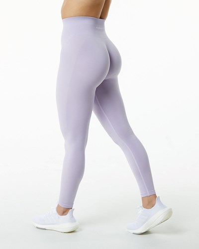 Misty Lilac Alphalete Seamless Scrunch Legging | WGKVCH594