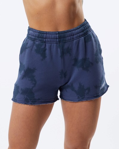 Moonlight Alphalete Washed 3.5" Fleece Short | PDYFVB502