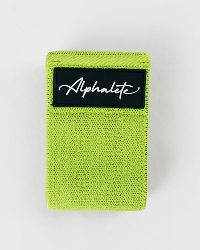 Neon Green Alphalete Alphalete Glute Band | SCKZOV610