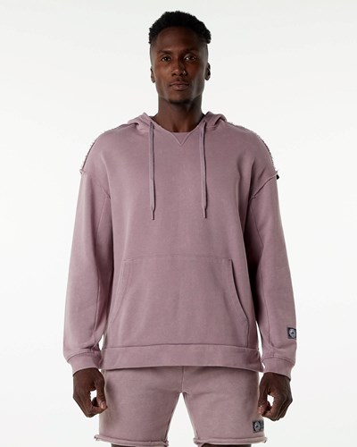 Rose Quartz Alphalete Heavyweight Washed Terry Hoodie | IRQHPO187