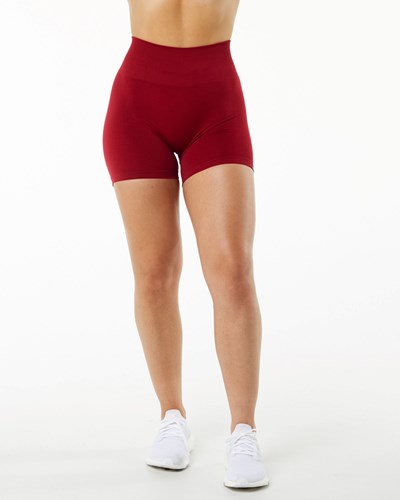 Scarlet Alphalete Seamless Scrunch 4.5" Short | SOKQTC291