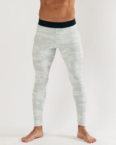 Silver Camo Alphalete Performance High-Compression Training Tight | QSYHLE973