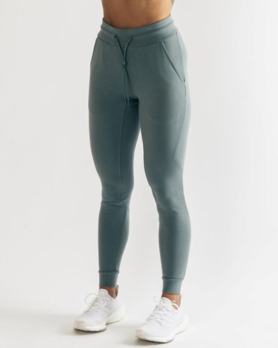 Storm Blue Alphalete Fitted Single-Brushed 29" Jogger | NFWEMB263