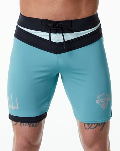 Teal Alphalete Competition Board Short | DBOWAG587