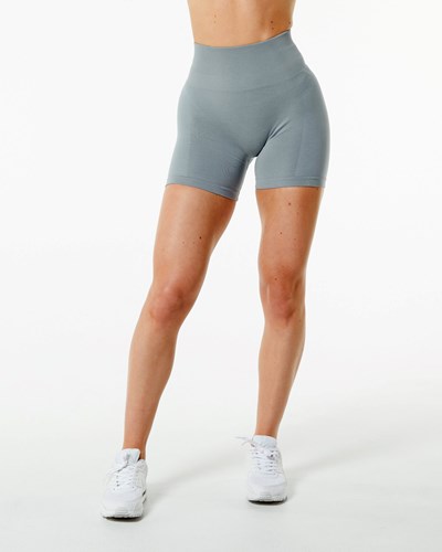 Utility Grey Alphalete Seamless Scrunch 4.5" Short | FWJICD867