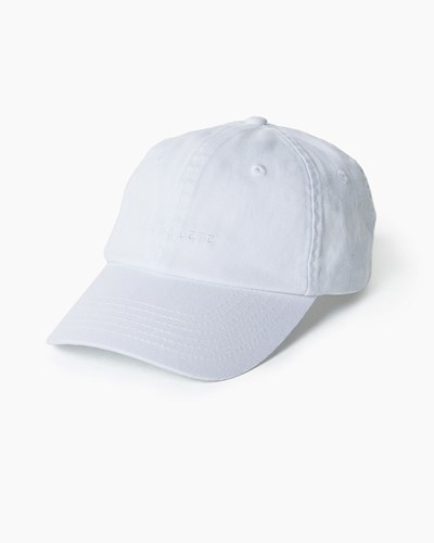 White Alphalete Adjustable Cap | NJDOAU285