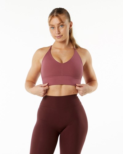 Wisteria Alphalete Double Brushed Bra | PWXOKN621