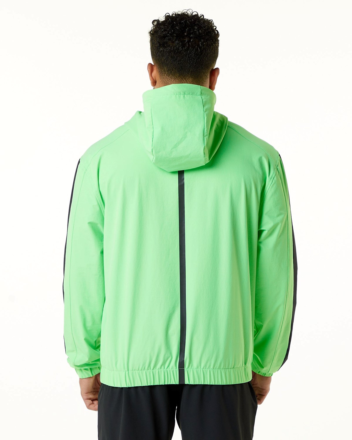 Atari Green Alphalete Woven Performance Jacket | MGKXDL601