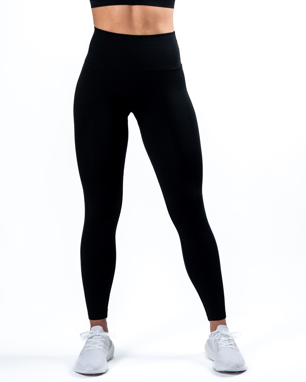 Black Alphalete High-Performance Seamless Legging | IOWYZF927