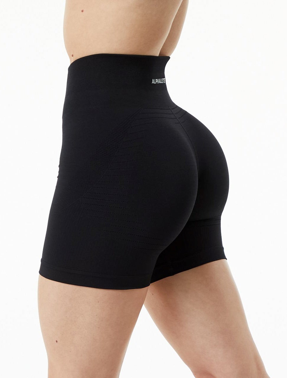 Black Alphalete High Performance Seamless Short | SCXWYG670