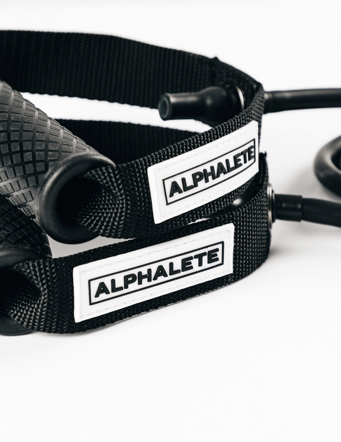 Black Alphalete Training X Alphalete Soft Touch Tube Band | BGLDQH450