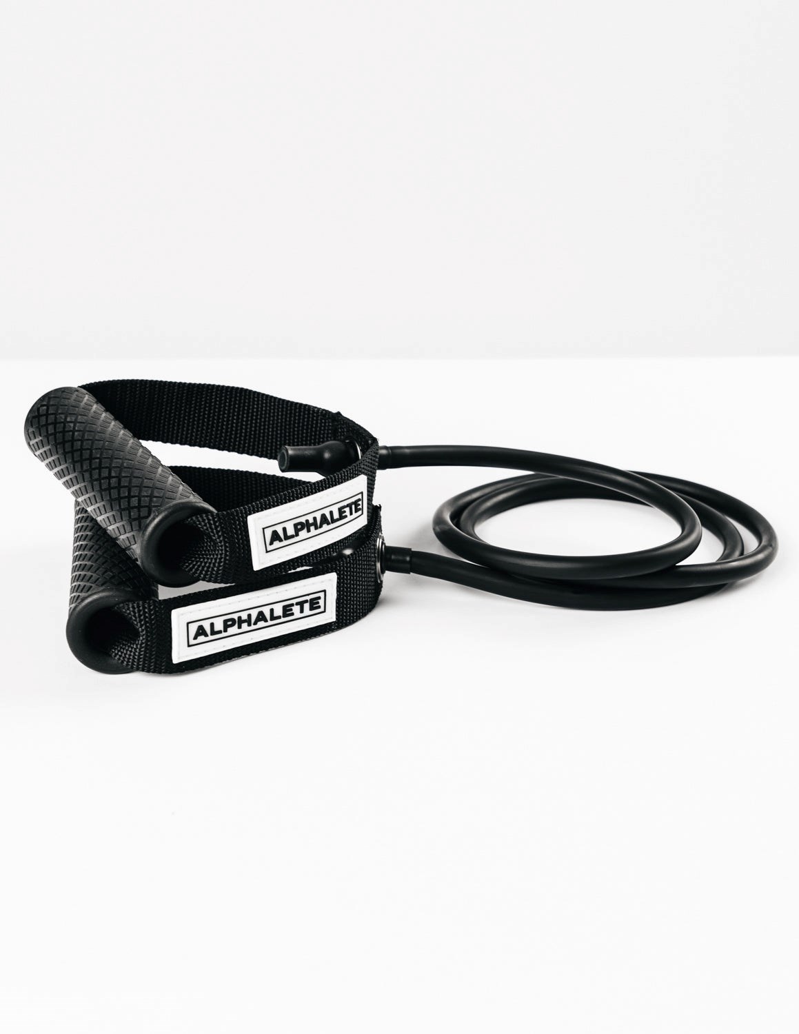 Black Alphalete Training X Alphalete Soft Touch Tube Band | BGLDQH450