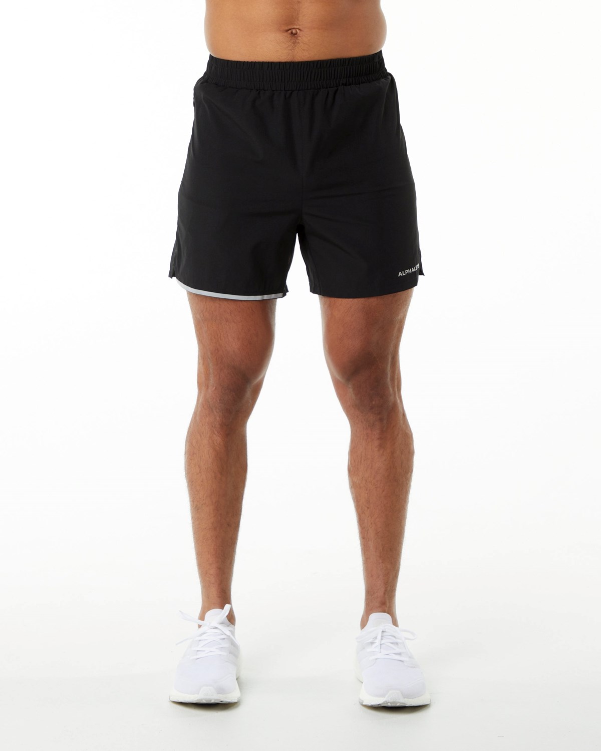 Black Alphalete Woven Training Short | AGDSCU180