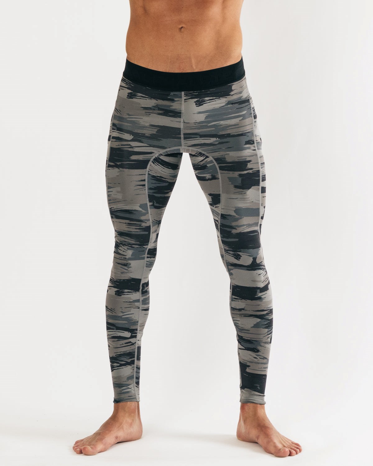 Black Camo Alphalete Performance High-Compression Training Tight | JQWIGP941