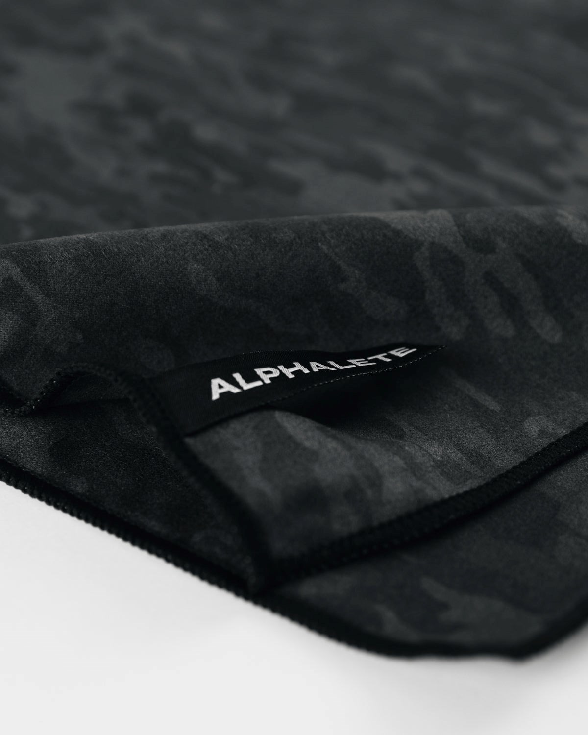 Black Camo Alphalete Premium PBNS Gym Towel | FQVLKO406