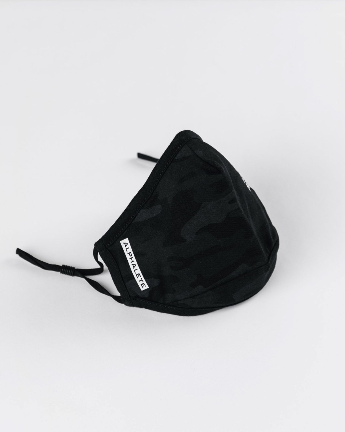 Black Camo (Single) Alphalete Reusable Face Mask | ACOYPM178