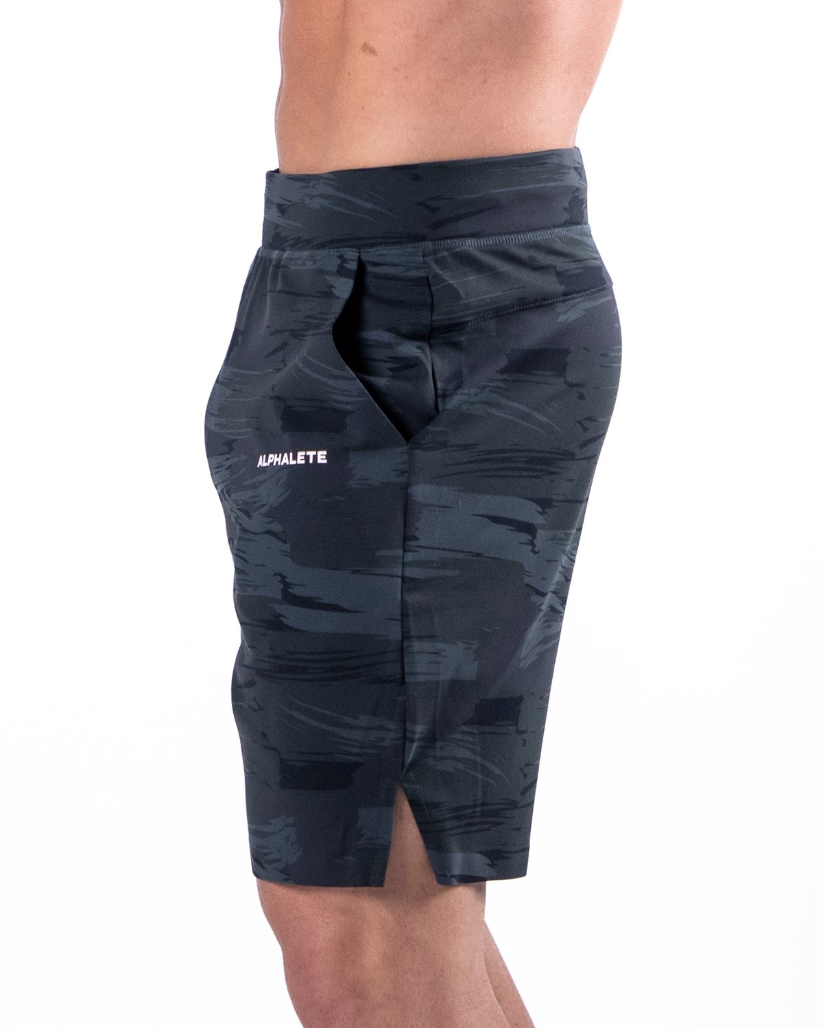 Black Canvas Camo Alphalete 4-Way Stretch 8