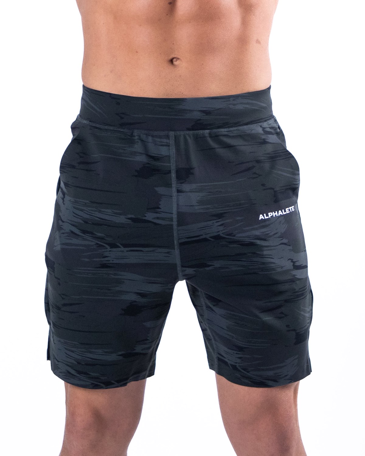 Black Canvas Camo Alphalete 4-Way Stretch 8\