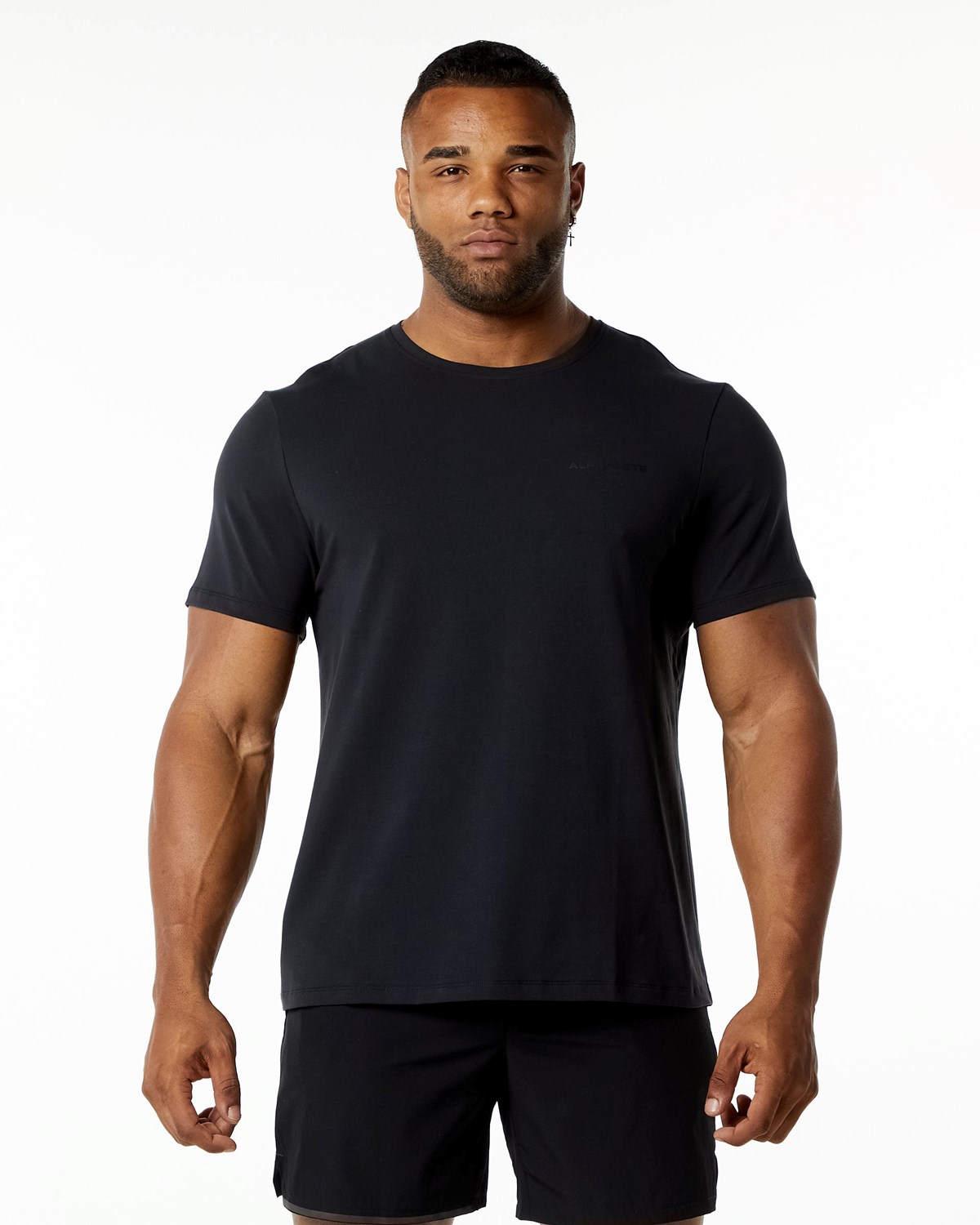 Blackout Alphalete Relaxed Fit Tee | ZNGAYQ925