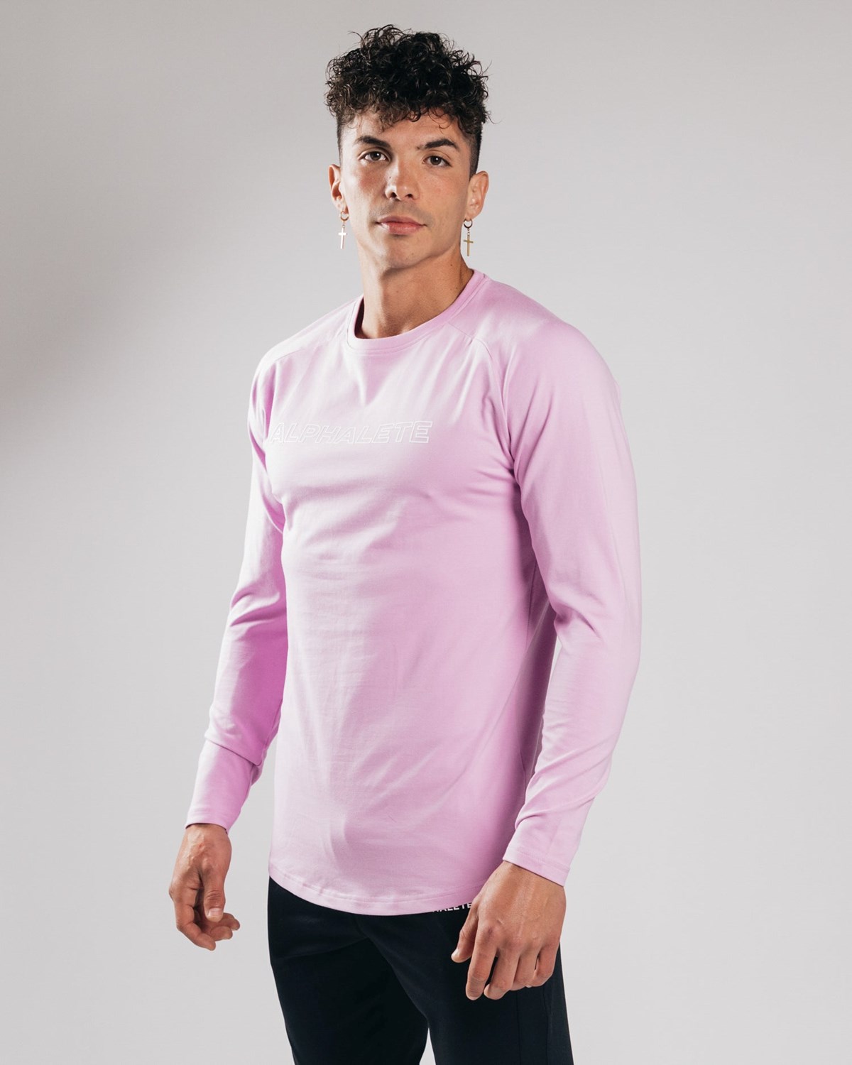 Bloom Alphalete Fitted Performance Long Sleeve | KNYAJI143