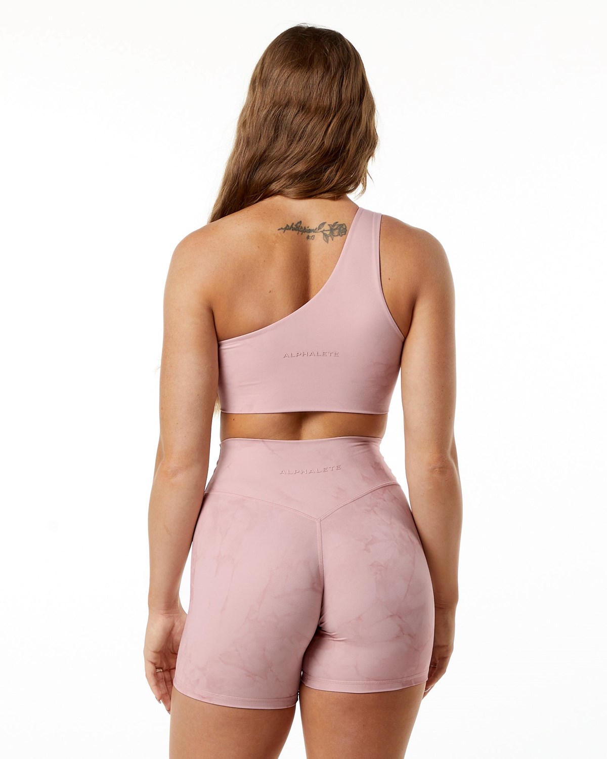 Blossom Alphalete Medium-Impact Luxury Sports Bra | YNVFEK425