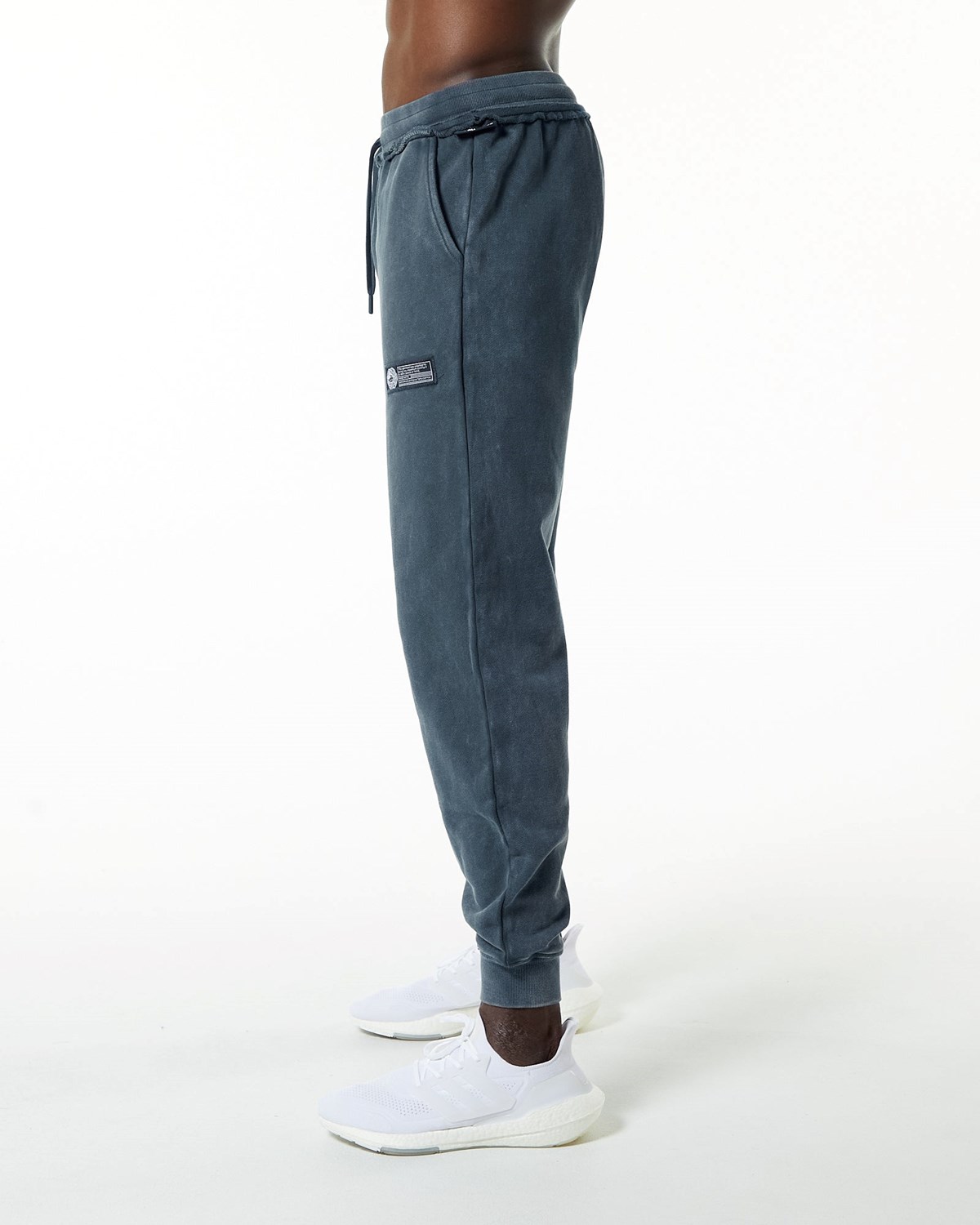 Blue Topaz Alphalete Heavyweight Washed Terry Jogger | OWSJTD961