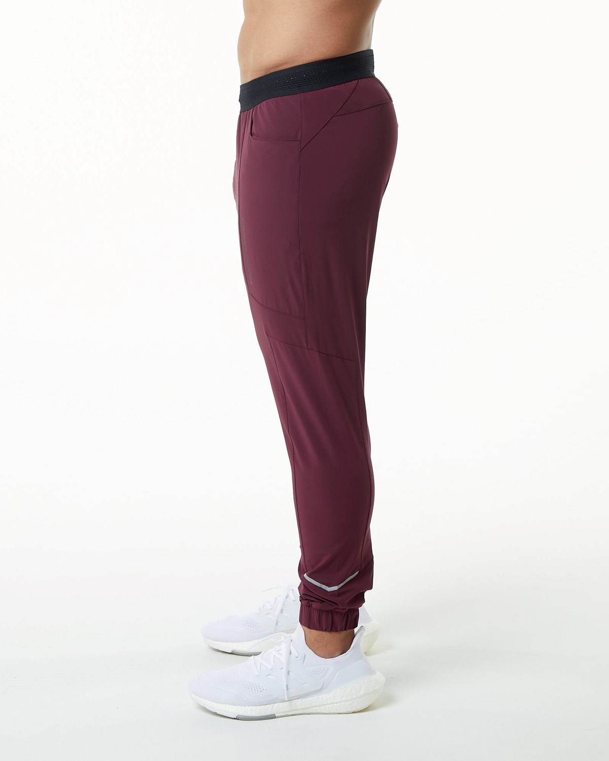 Burgundy Alphalete Woven 4-Way Stretch 29