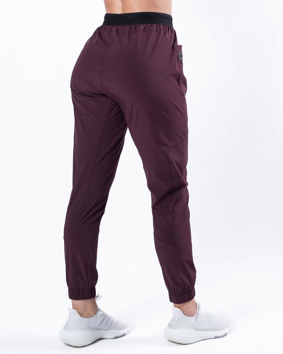 Burgundy Alphalete Woven 4-Way Stretch 28