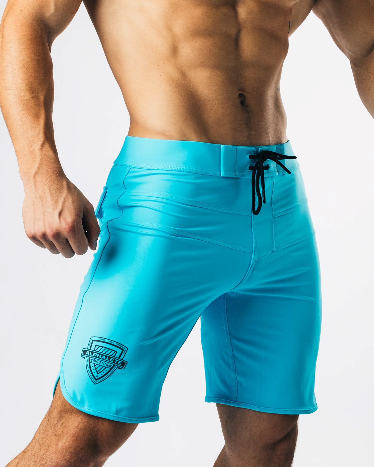 Cayman Blue Alphalete Competition Board Short | UXRFSD801