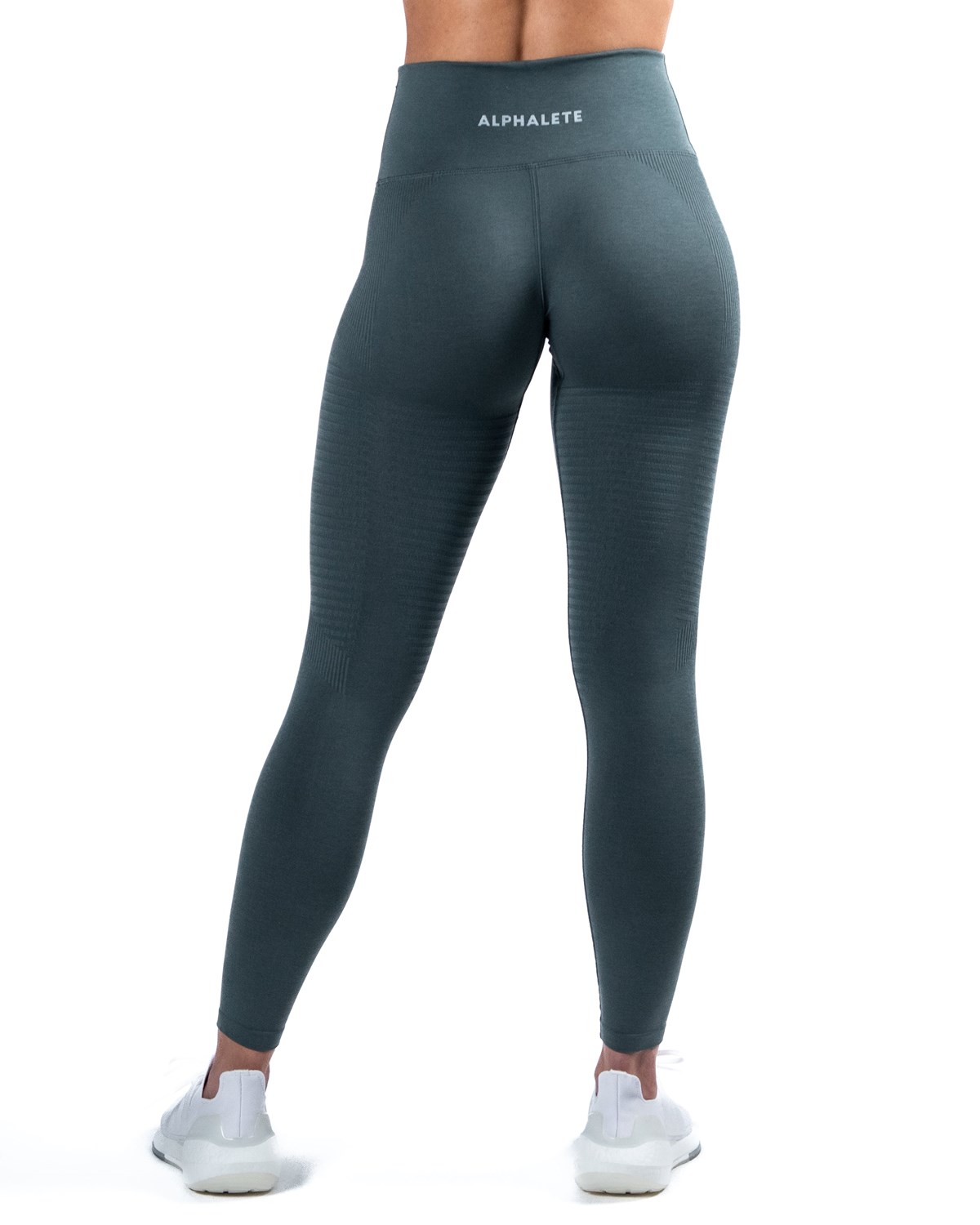 Charcoal Alphalete High-Performance Seamless Legging | FBCDEK396