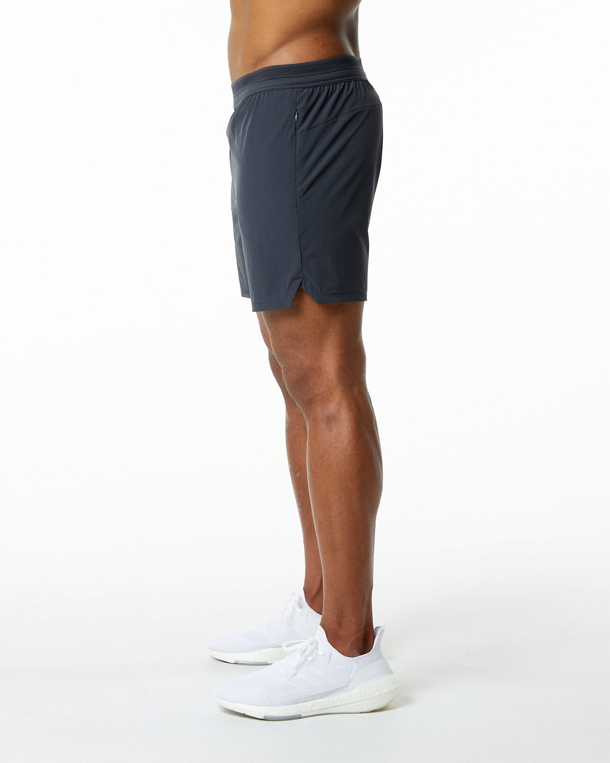 Charcoal Alphalete Woven Training Short | BXZCFV308