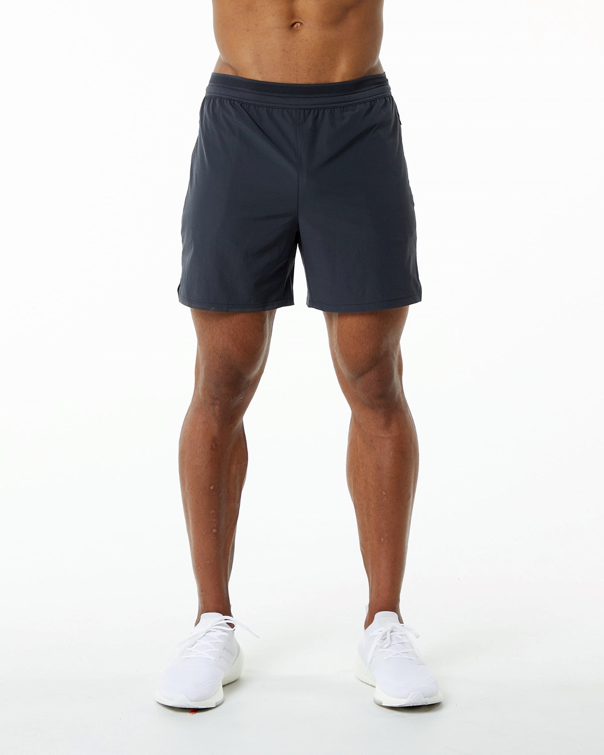 Charcoal Alphalete Woven Training Short | BXZCFV308