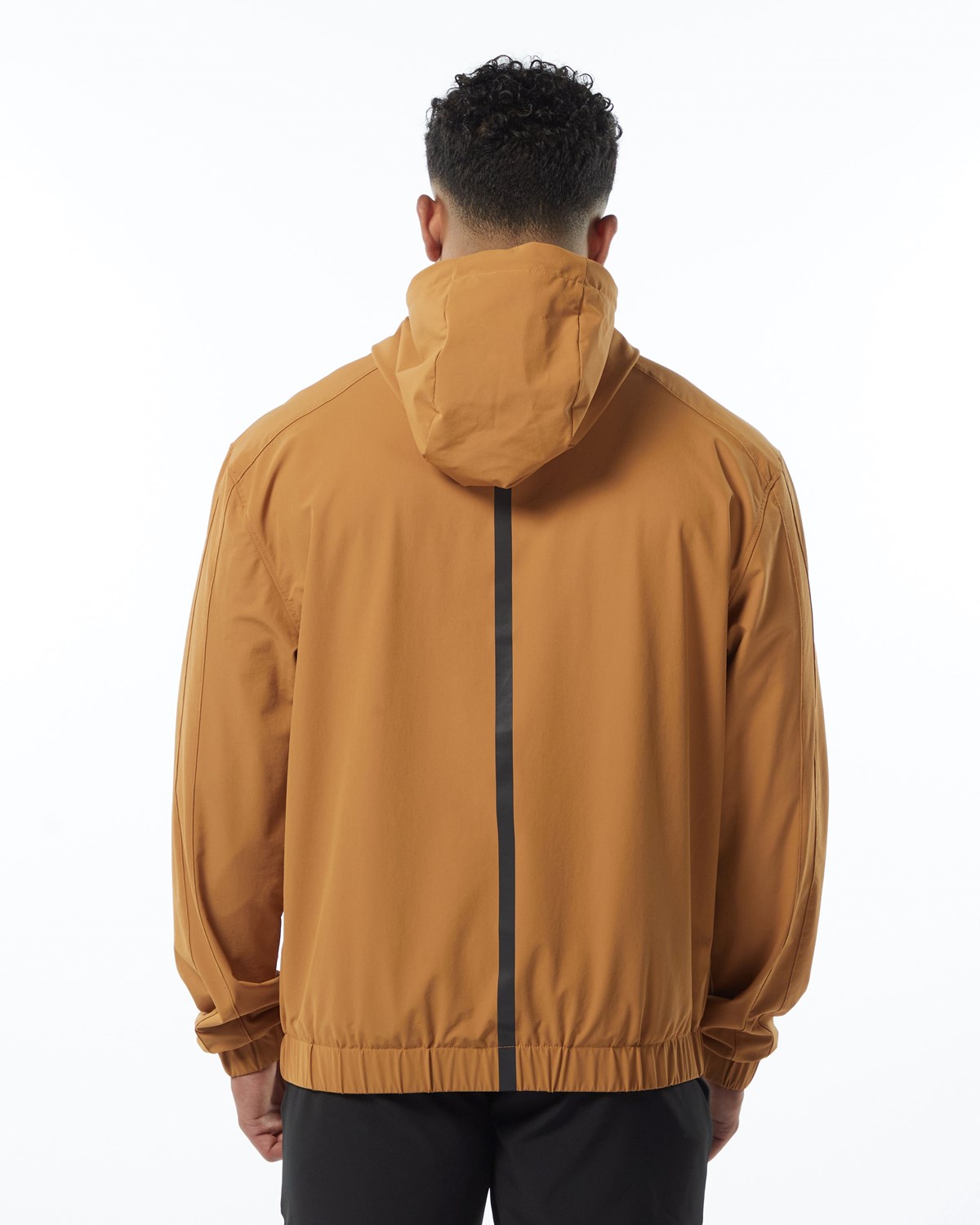 Chestnut Alphalete Woven Performance Jacket | ZJPHWF753