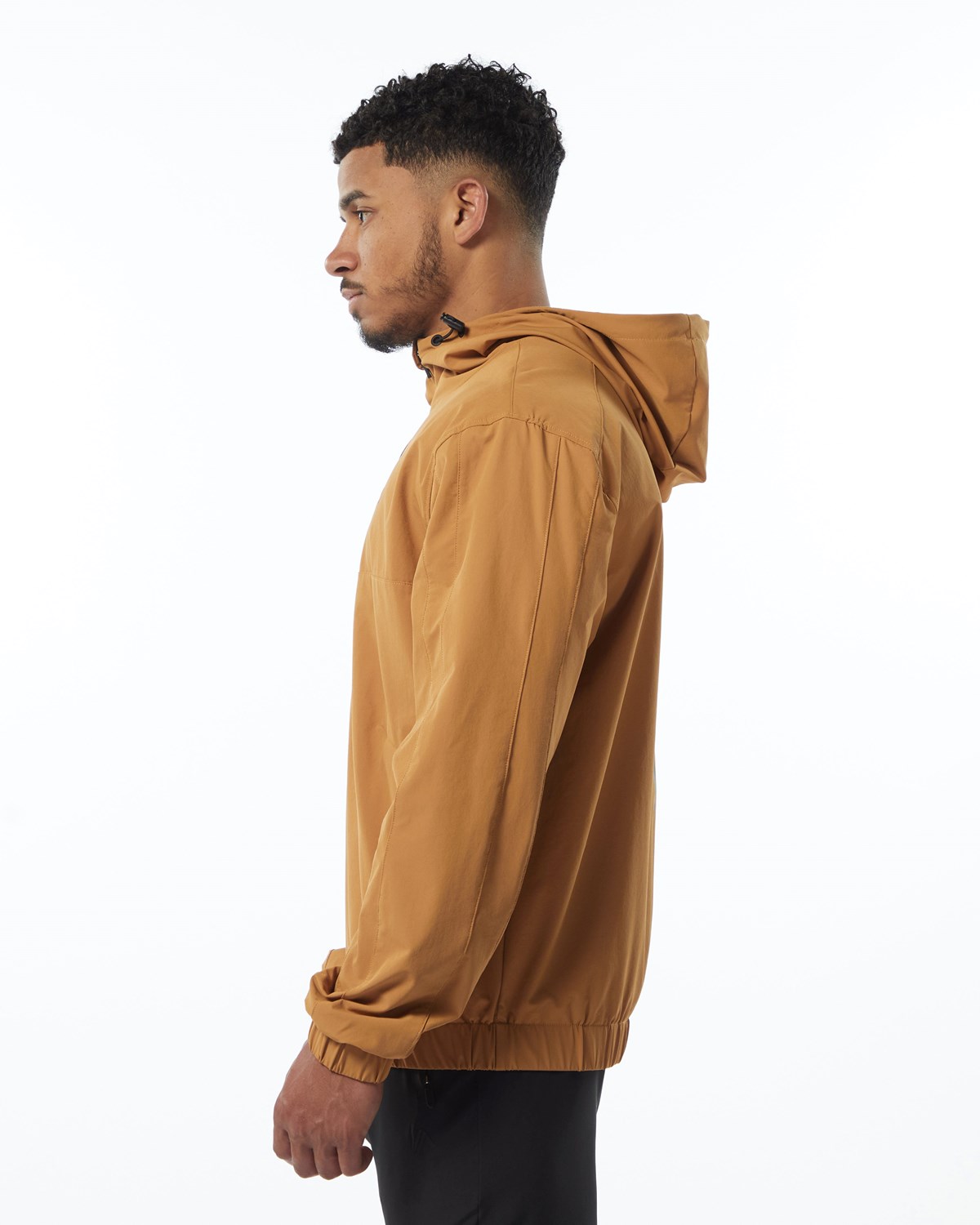 Chestnut Alphalete Woven Performance Jacket | ZJPHWF753