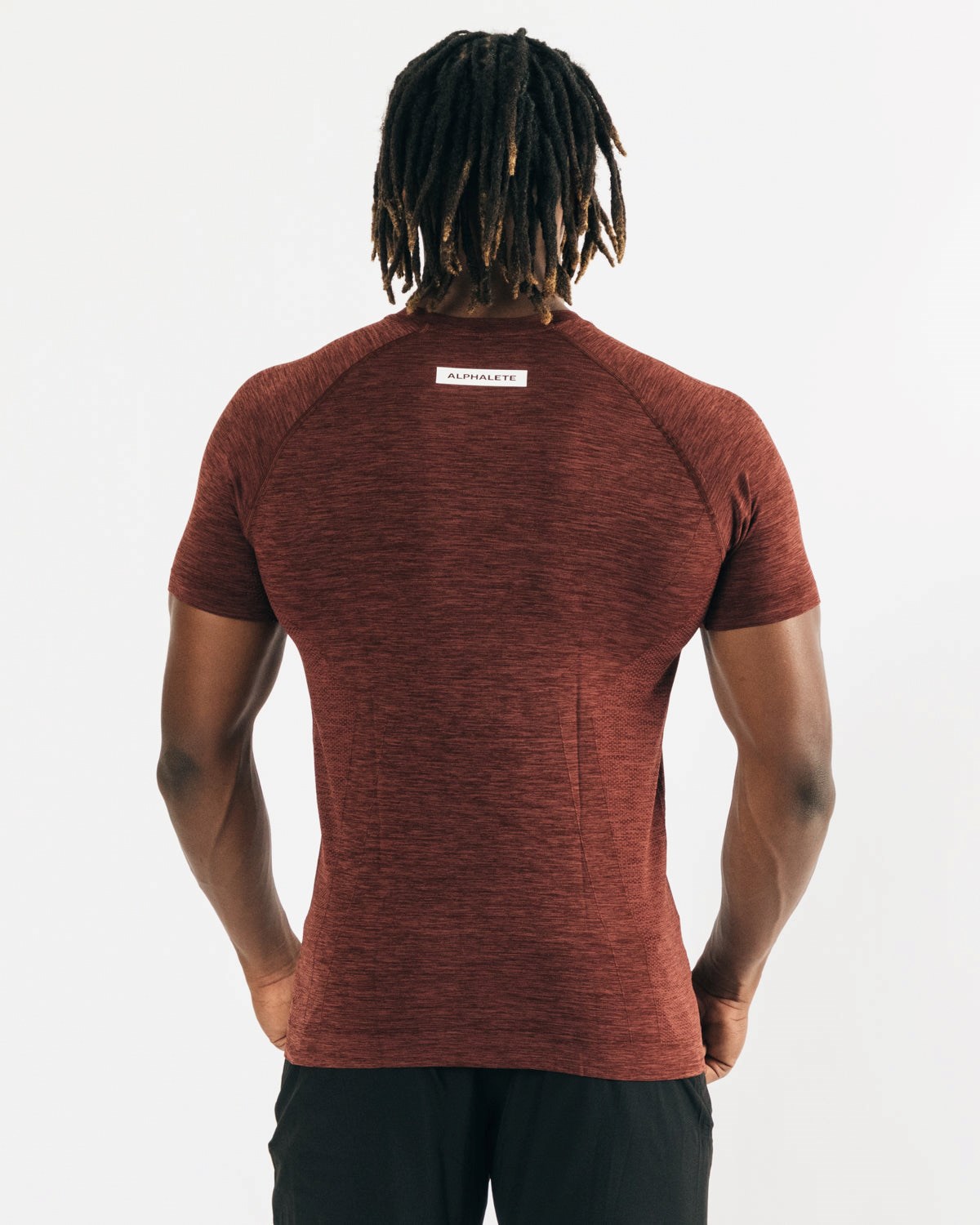 Copper Alphalete High Performance Seamless Short Sleeve Tee | GKPQWS036