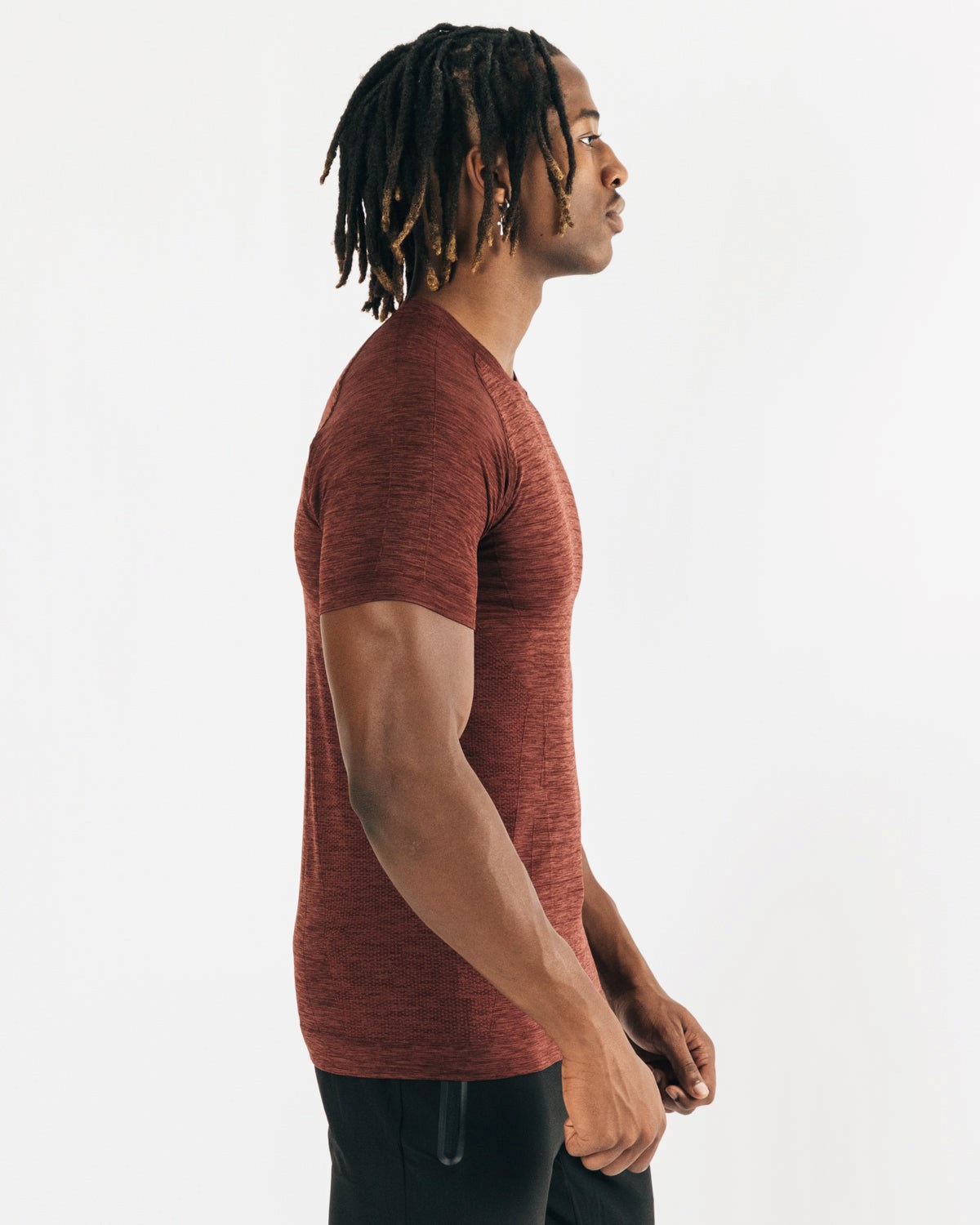 Copper Alphalete High Performance Seamless Short Sleeve Tee | GKPQWS036