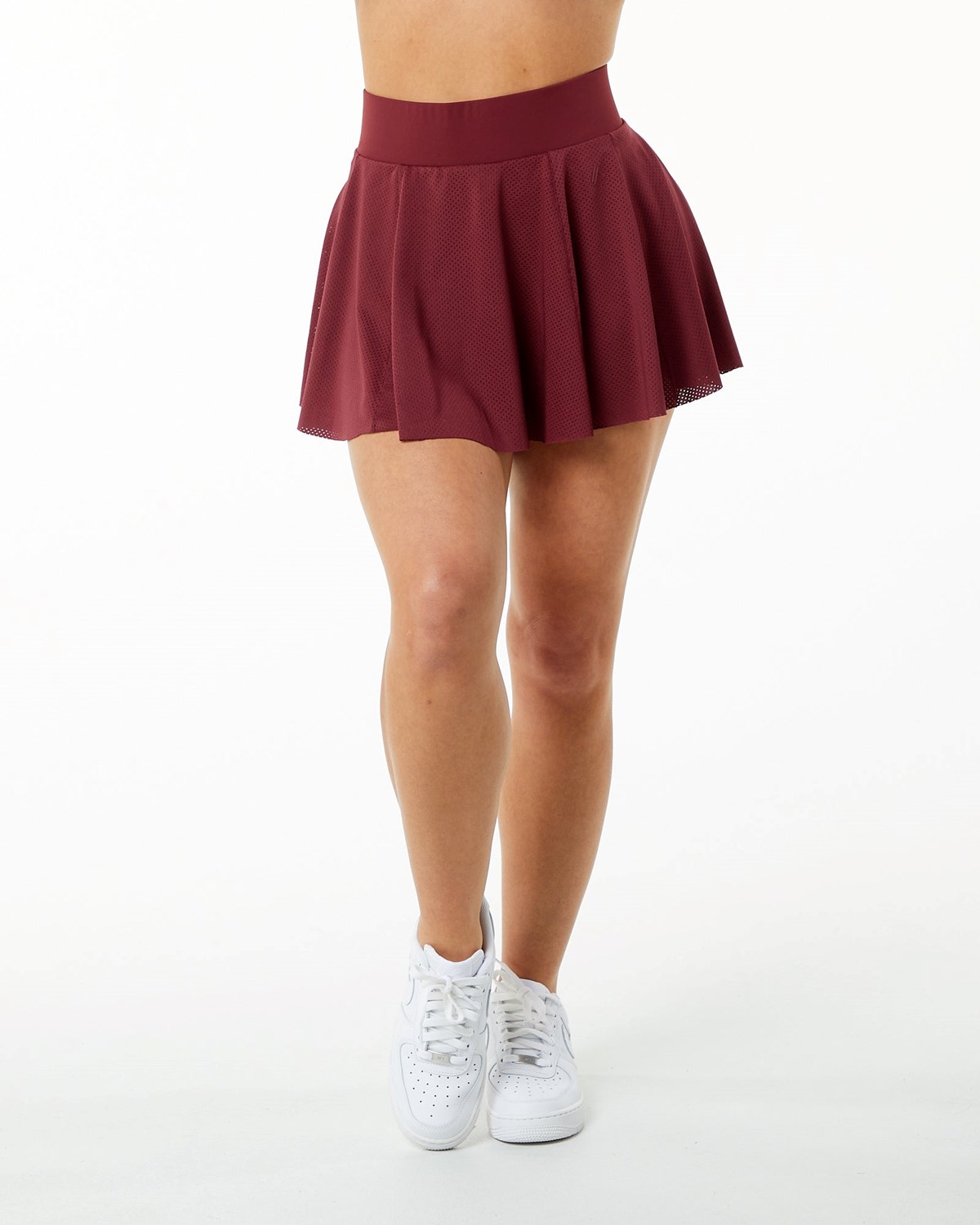 Crimson Alphalete Compression Lined Mesh Skirt | TLDNAQ738