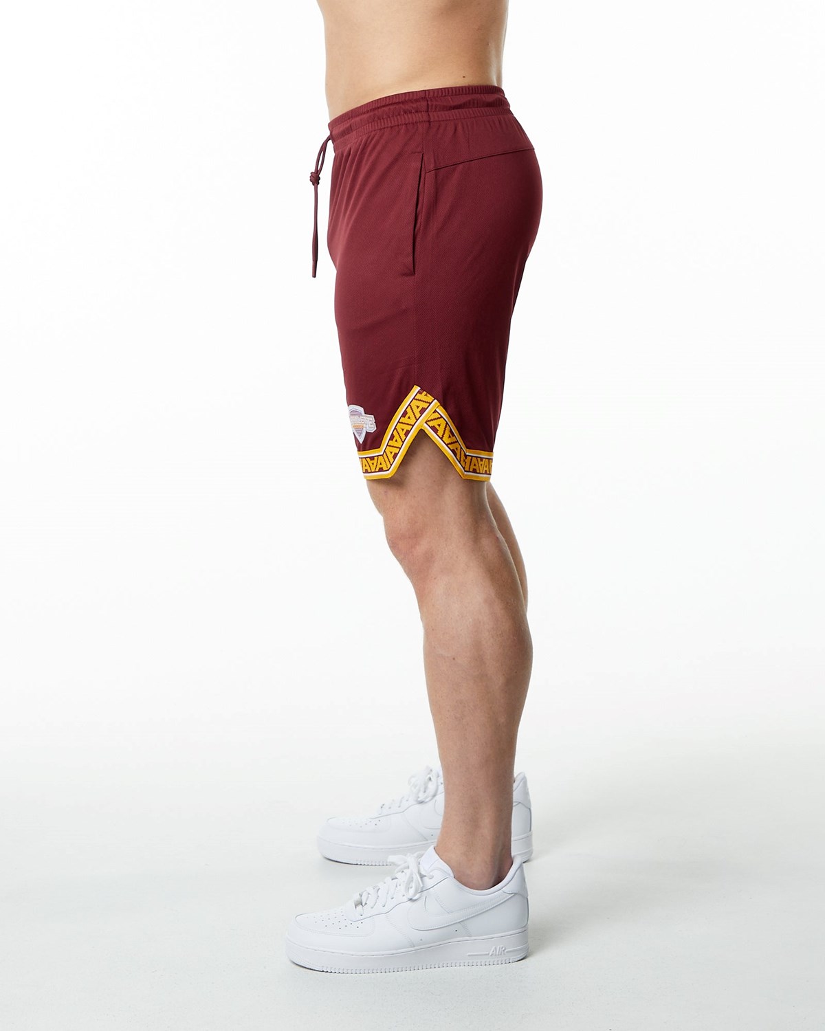 Crimson Alphalete Jersey Knit Short | VCESUY807